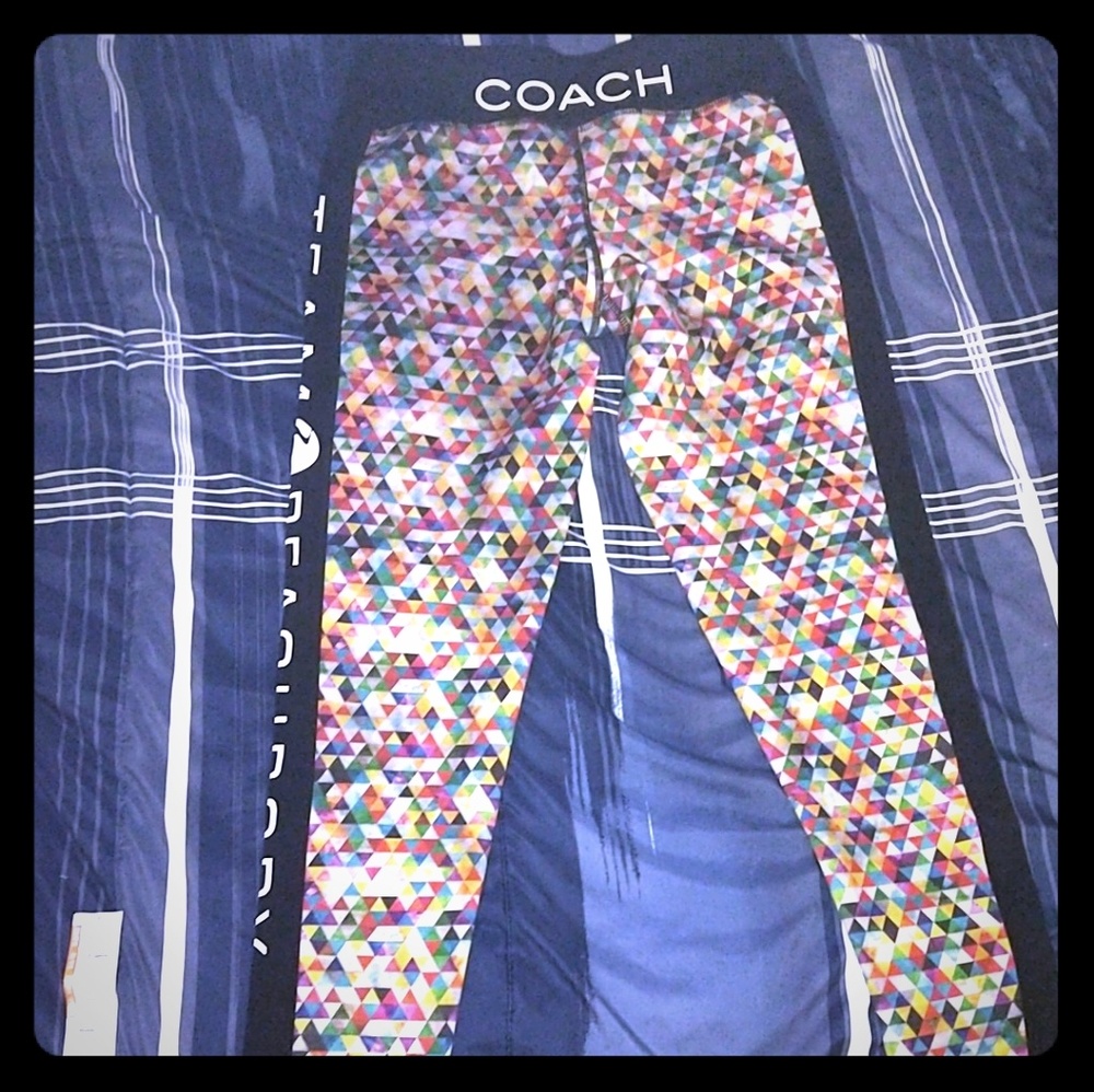 Coach workout leggings